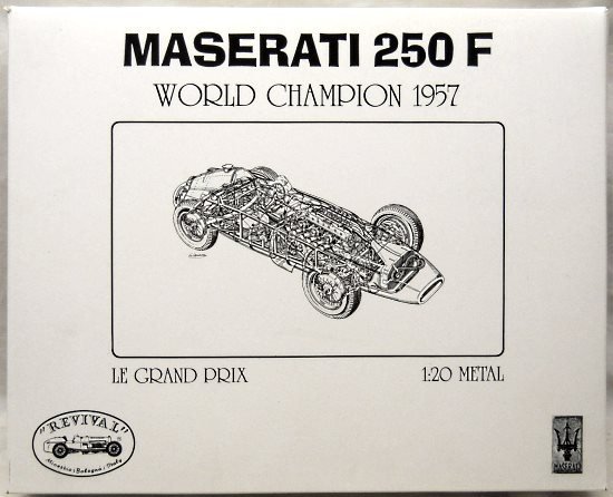 Revival 1/20 Maserati 250F World Champion 1957 Le Grand Prix, 88101 plastic model kit